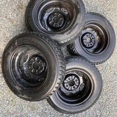 スタッドレス 14インチ ヨコハマ 4本 ジャンク 175/70/r14 4穴 pcd114.3の画像