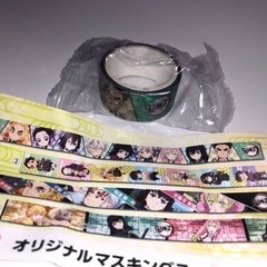 鬼滅の刃オリジナルマスキングテープ①新品未開封品の画像