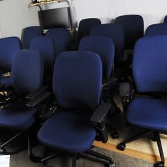 0969 14万 LEAP Steelcase リープ スチールケース LEAP-10100 OMNI R J507 青色 14脚セット 愛知県岡崎市