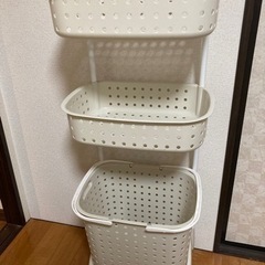 ランドリーバスケット　