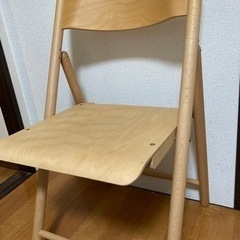 無印良品　折りたたみ椅子