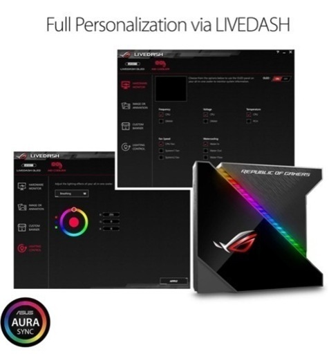I749 ? 未使用品♪ ASUS ROG RYUJIN240 CPUクーラー エイスース ⭐