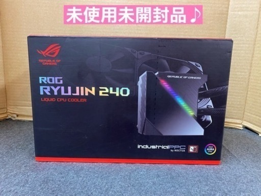 I749 ? 未使用品♪ ASUS ROG RYUJIN240 CPUクーラー エイスース ⭐