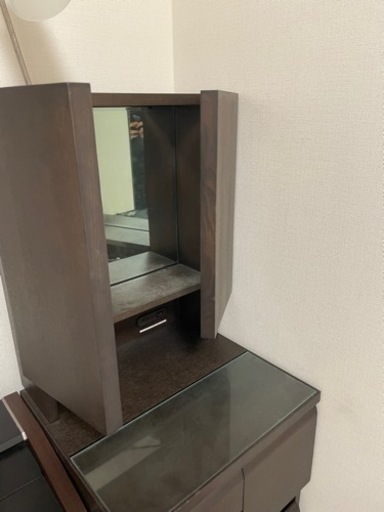 ニトリ ドレッサー ダークブラウン