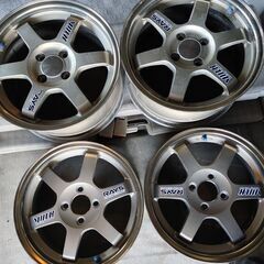 絶版 希少サイズ RAYS ボルクレーシング TE37 15イン...