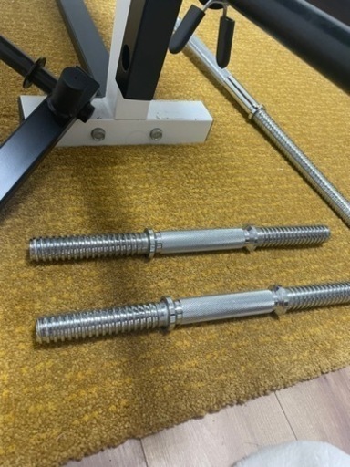 マルチプレスベンチ シャフト プレート付き