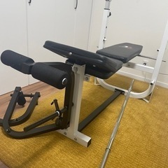 マルチプレスベンチ シャフト プレート付きの画像