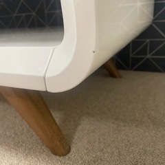 ホワイト　ローテーブルの画像