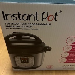 Instant Pot  電気圧力鍋　インスタントポット デュオ ミニ