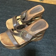ESPERANZA ウッドサンダル　LDS 長財布の画像