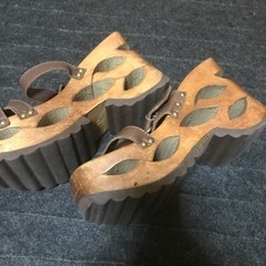 ESPERANZA ウッドサンダル　LDS 長財布の画像