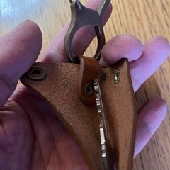 モカ革キーホルダーの画像