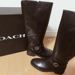 COACH ロングブーツ 未使用