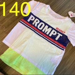 新品　キッズ　ガールズ　アンサンブル　半袖　タンクトップ　140...