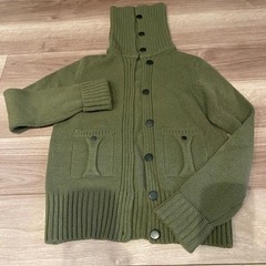 イタリア製カーディガンジャケット。の画像