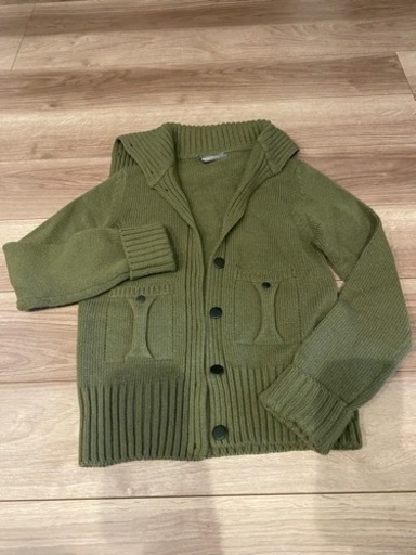 イタリア製カーディガンジャケット。