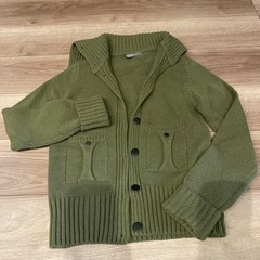 イタリア製カーディガンジャケット。