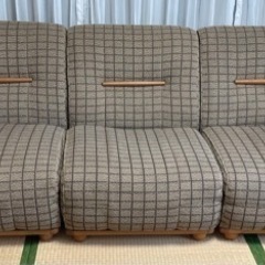ビンテージ ソファー 張り替え済み