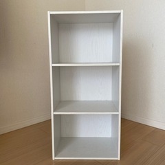 カラーボックス　3段　さしあげますの画像