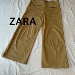 【ZARA BASIC】フロントにポケットがあるチノパン