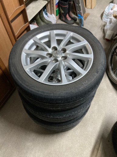 ★23日まで9000円！★ 夏売特価12000円！　★夏の売切大処分！　その67★ トヨタプレミオ　純正アルミ　タイヤセット　4本！