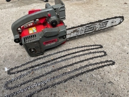 田中チェーンソー馬力あります
