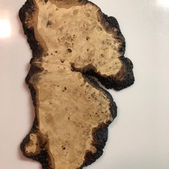 ④ 花台　盆栽台　瘤杢　一点物