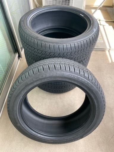 【価格改訂】20インチタイヤ4本　255/45R20 ブリヂストン　エコピア 納車時取り外し