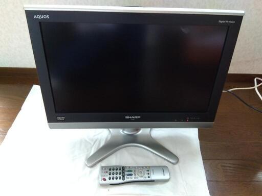 シャープ20型　中古液晶テレビ　ＬＣ－20E5　2008年製