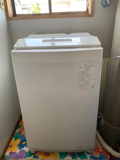 東芝洗濯機8kg美品　一部難あり