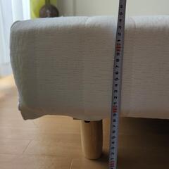 シングルベッド、マットレスセットの画像