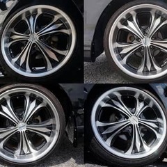 車高調付きのクロ！！の画像