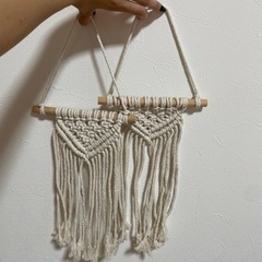 マクラメタペストリー3個セット