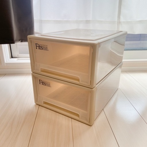 【受付終了】Fits 収納ケース2個