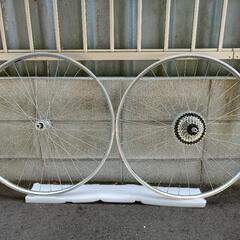 自転車 ホイール  8速  old フロント100mm リア135mm