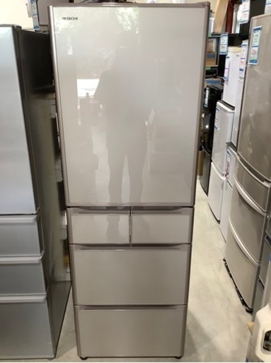 HITACHI  401L  5ドア冷凍冷蔵庫　R-S4000H(XN) 2018年製