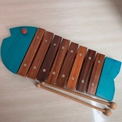 ボーネルンド　おさかなシロフォン 木琴 ブルー　おもちゃ　キッズ...