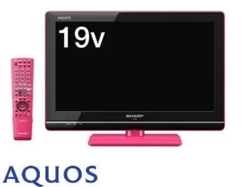 液晶テレビLC-19K5 ピンクテレビ 2011年製