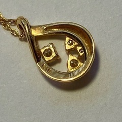 ツツミ　K18ゴールド　ダイヤモンド　ネックレスの画像