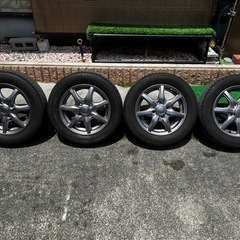 アルミホイール、タイヤ