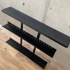 山崎実業 テレビ裏ラック一式