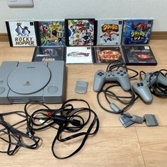 wiiとPlayStationの付属品、ソフト全てまとめて！！の画像