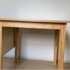 伸縮可能　ダイニングテーブル　