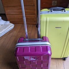 キャリーケース　１人分にちょうど良いサイズの画像