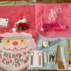【無料】ラッピングバッグ クリスマス セーラームーン リボン