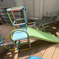 【無料】ジャングルジム　滑り台　けろけろけろっぴの画像