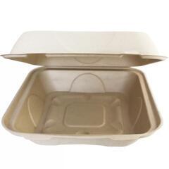 【特価セール中！】ワールドセントリック 仕切りなしランチボックス 100枚の画像