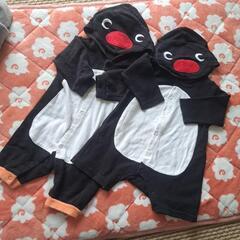 サイズ70.80.95　5点　 ピングー　Pingu　つなぎ　ジャンプスーツ　カバーオール等　中古の画像