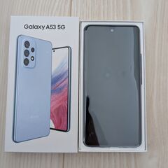 Galaxy A53 オーサムブルー au 未使用