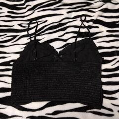 【お取り引き決定】SHEIN Unity プラス フリルヘム レースアップ キャミトップの画像
